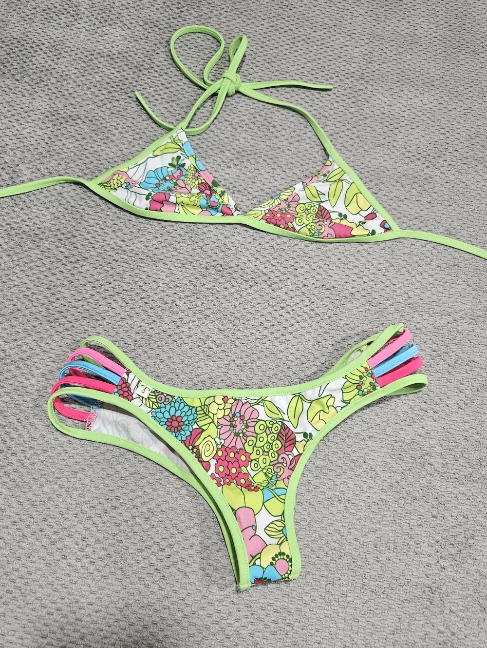 Luxury Teeny B Bikini, Vibrant And Unique!